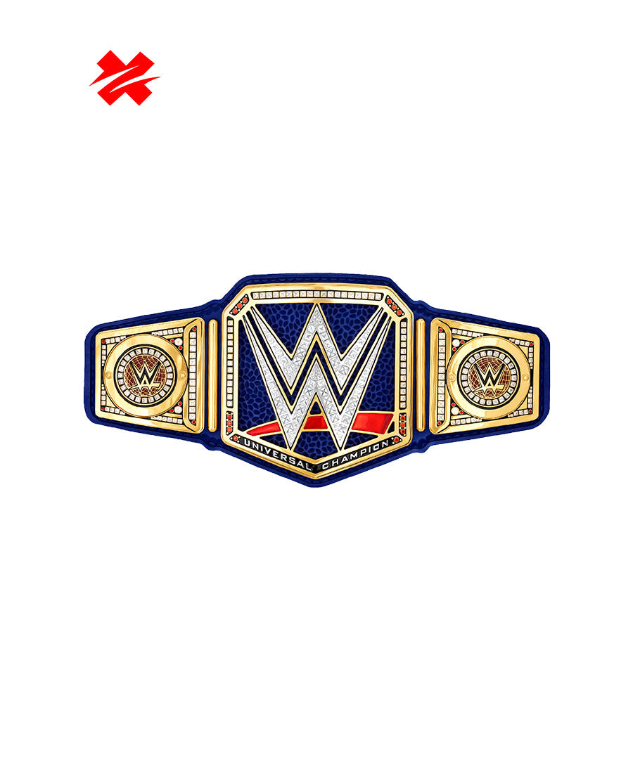 Blue Universal Championship Replica Title Belt